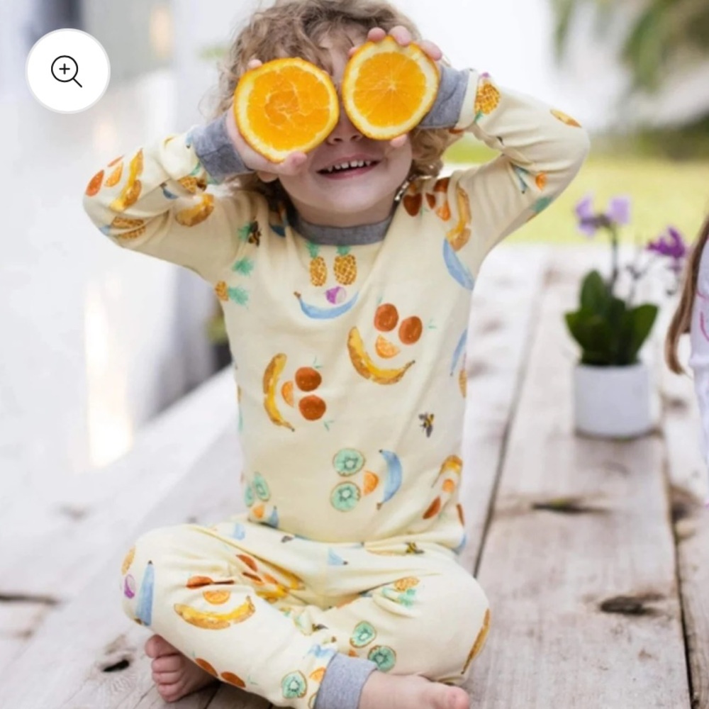 Burt’s Bees Toddler Girls’ Spring Floral Organic Pajama Bundle - Picture 8 of 10
